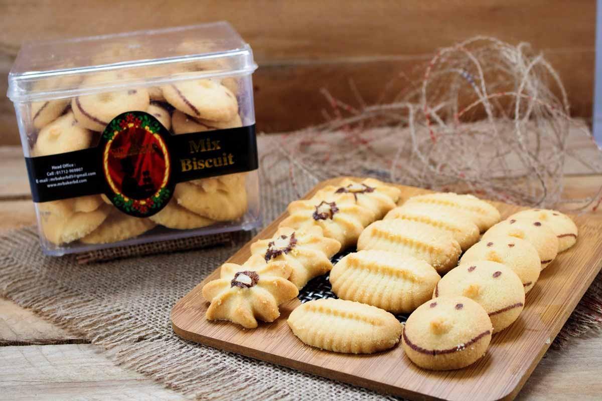 MIX-BISCUIT (BABY+PLAIN+STAR) 350 gm